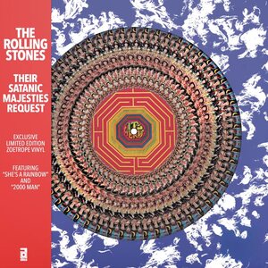 Rolling Stones – Their Satanic Majesties Request LP Zoetrope Vinyl