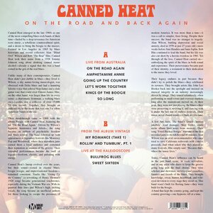 Canned Heat – On The Road And Back Again LP Coloured Vinyl