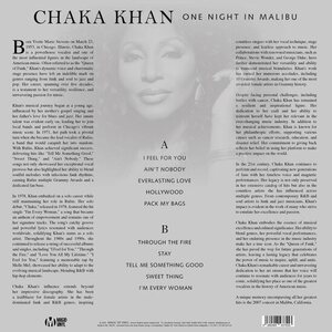 Chaka Khan – One Night In Malibu LP Coloured Vinyl