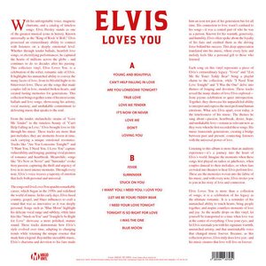 Elvis Presley – Elvis Loves You LP Coloured Vinyl