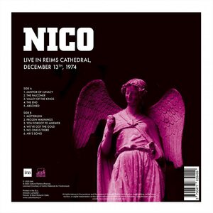 Nico – Live in Reims Cathedral, 1974 LP Coloured Vinyl
