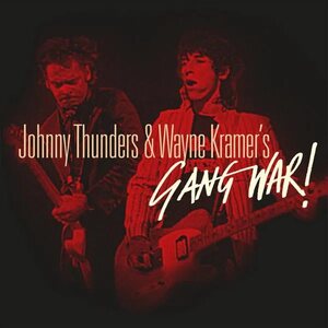 Johnny Thunders & Wayne Kramer – Gang War 2LP (Red & Black Splatter Vinyl)