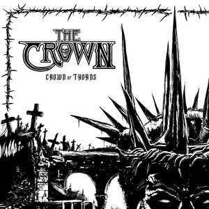 Crown – Crown Of Thorns LP (White Black Marbled Vinyl)