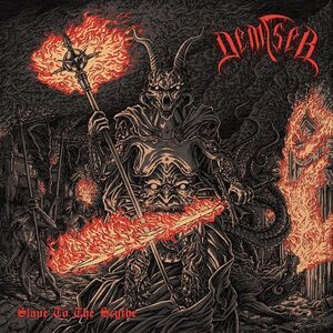 Demiser – Slave To The Scythe LP (Solar Flare Yellow Vinyl)