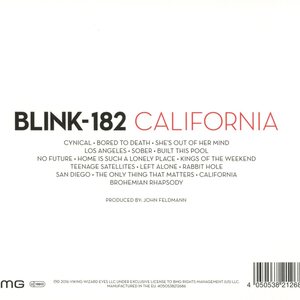 Blink-182: California CD