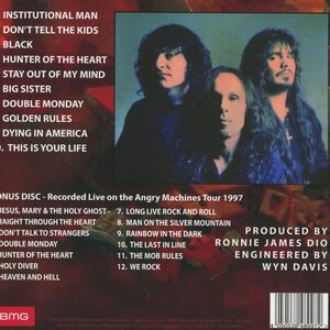 Dio: Angry Machines (Deluxe Edition 2019 Remaster) 2CD