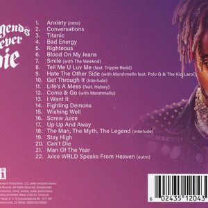 Juice WRLD: Legends Never Die CD