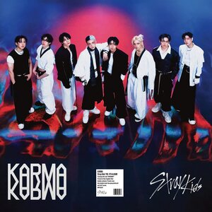 Stray Kids – Karma LP (CLEAR SAPPHIRE VINYL)