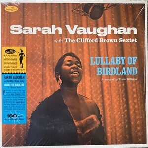 Sarah Vaughan With The Clifford Brown Sextet – Lullaby Of Birdland LP