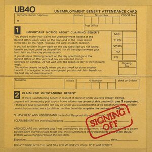 UB40 – Signing Off LP+12" (Red Vinyl)