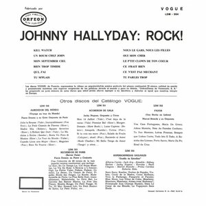 Johnny Hallyday – Rock! LP Coloured Vinyl