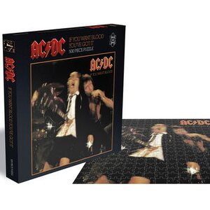 AC/DC If You Want Blood (500 Piece Jigsaw Puzzle)