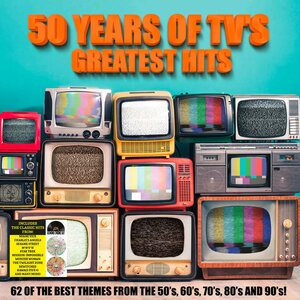 Various Artists – 50 Years of TV's Greatest Hits 2LP Coloured Vinyl