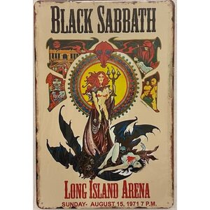 Black Sabbath Long Island Arena Peltitaulu