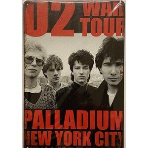 U2 Palladium Peltitaulu