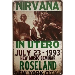 Nirvana in Utero Peltitaulu