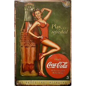 Play...refreshed Coca-Cola Peltitaulu