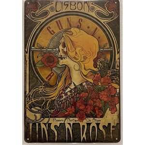 Guns N´ Roses Lisbon Peltitaulu