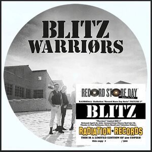 Blitz – Warriors/Youth 7" (Picture Disc)