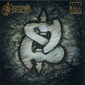SAXON – Solid Ball Of Rock LP (Silver Vinyl)