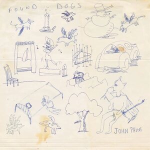 John Prine – Found Dogs LP Coloured Vinyl