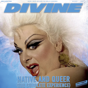 DIVINE – Native And Queer (The Complete Experience) LP (Blue Splatter Vinyl)