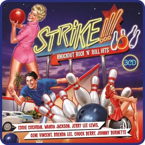 Various Artists – Strike!!! Knockout Rock 'N' Roll & Hits 3CD (Limited Edition Metallbox)