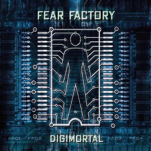 Fear Factory – Digimortal (25TH ANNIVERSARY) 2LP (Black & Blue Splatter Vinyl)