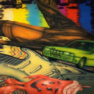 Teksti-TV 666 - 4 EP 12" (Lime Colored Vinyl)
