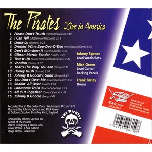 Pirates – Live In America CD