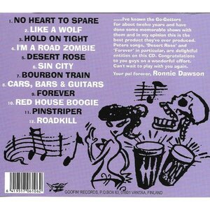 The Go Getters – Welcome To Sin City CD