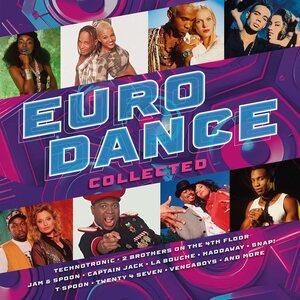 Various Artists – Eurodance Collected 2LP (Red/Blue Vinyl)
