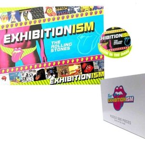 Rolling Stones Exhibitionism Glow In The Dark (500 Piece Jigsaw Puzzle)