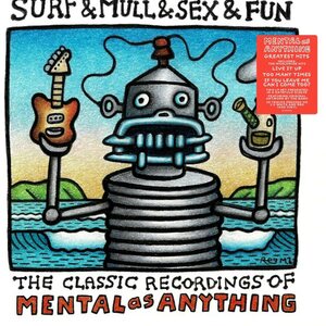 Mental As Anything – Surf & Mull & Sex & Fun: The Classic Recordings Of Mental As Anything 2LP Coloured Vinyl