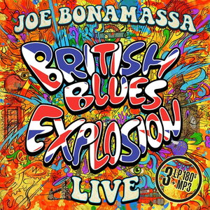 Joe Bonamassa – British Blues Explosion Live 3LP (Red, White, Blue Vinyl)