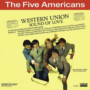 Five Americans ‎– Western Union LP Colored Vinyl