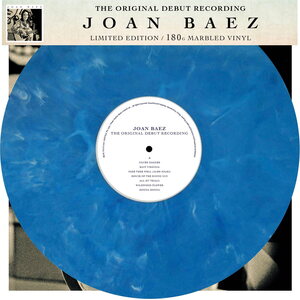Joan Baez – Joan Baez (The Original Debut Recording) LP (Blue Vinyl)