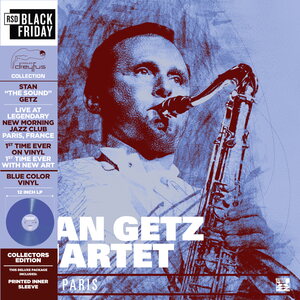 Stan Getz Quartet – Live in Paris 85 LP (Opaque Dark Blue Vinyl)