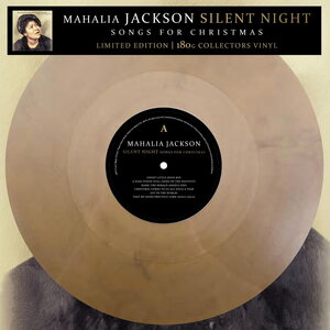 Mahalia Jackson – Silent Night - Songs For Christmas LP (Gold Marbled Vinyl)