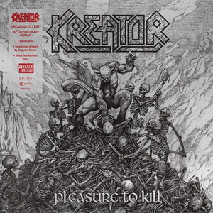 Kreator – Pleasure to Kill (40th Anniversary) LP (Blood-Red Marbled Vinyl)