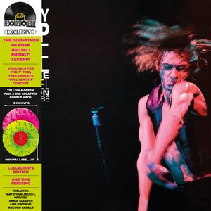 Iggy Pop ‎– Live At The Channel Boston 2LP Coloured Vinyl