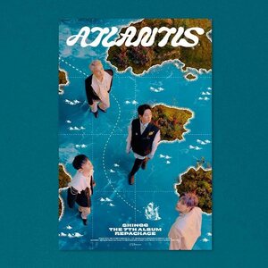SHINee ‎– Atlantis - The 7th Album Repackage CD