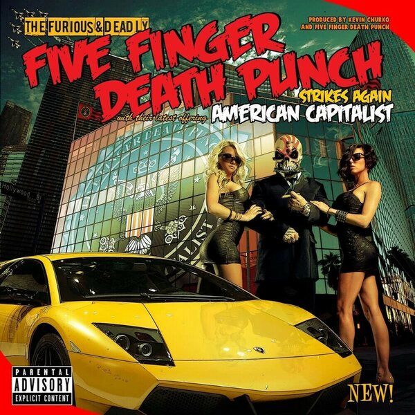 Five Finger Death Punch – American Capitalist LP