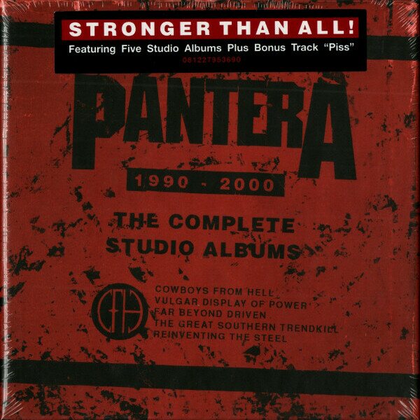 Pantera – The Complete Studio Albums 1990-2000 5CD