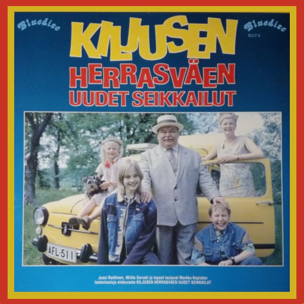 Markku Kopisto, Jussi Raittinen, Miitta Sorvali ‎– Kiljusen Herrasväen Uudet Seikkailut LP