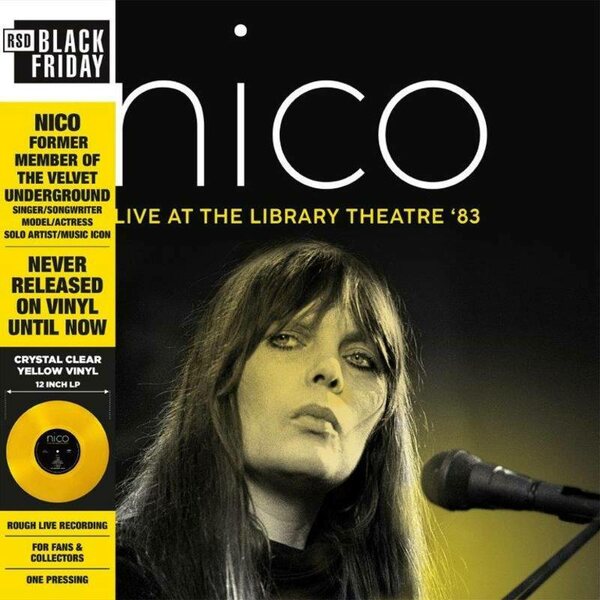 Nico – Live At The Library Theatre '83 LP Coloured Vinyl