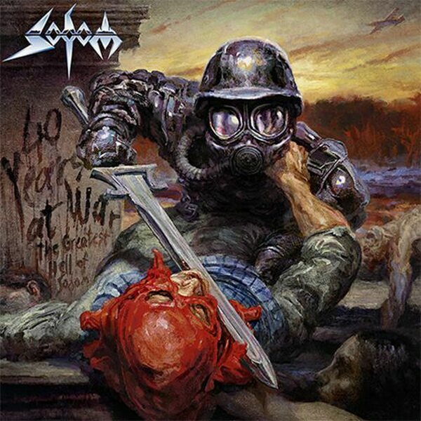 Sodom – 40 Years At War - Greatest Hell Of Sodom 2LP Coloured Vinyl