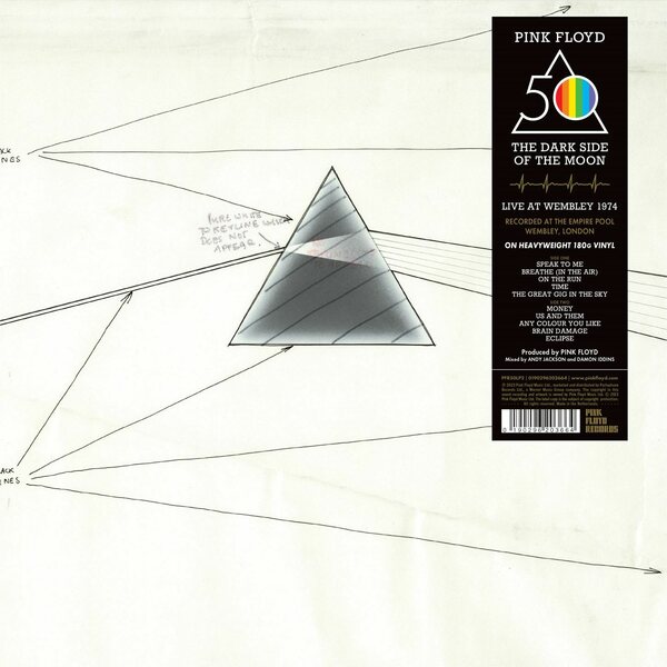 Pink Floyd – The Dark Side Of The Moon - Live At Wembley Empire Pool, London, 1974 LP