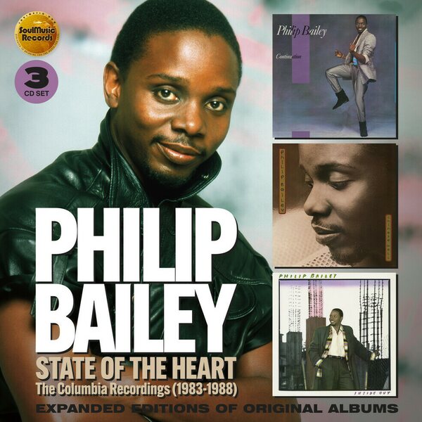 Philip Bailey – State Of The Heart: The Columbia Recordings 83-88 3CD