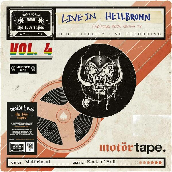 Motorhead – Lost Tapes, Vol. 4 (Live In Heilbronn 1984) 2LP